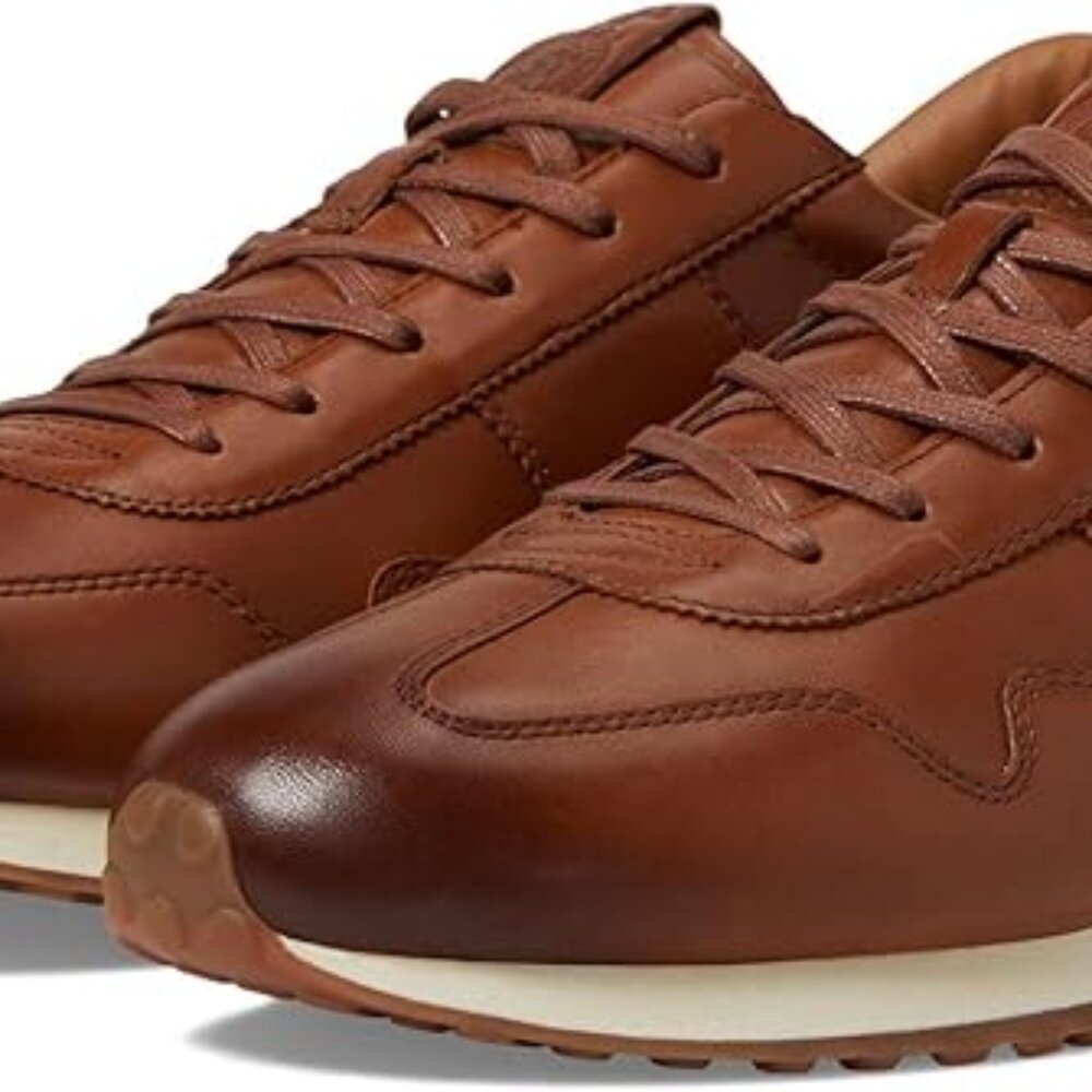 Ralph Lauren Polo Ralph Lauren Train 85 Leather Men's Shoes Brown